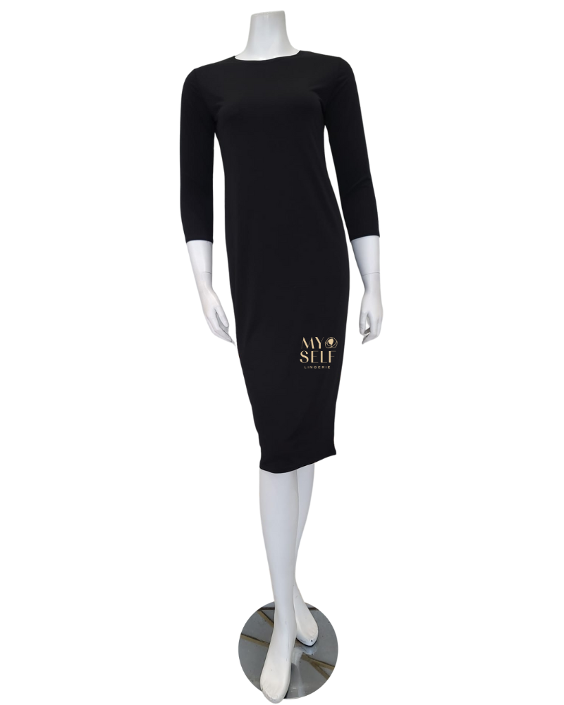 Undercover Waterwear MRS-L-B Black Layering Shell Dress myselflingerie.com