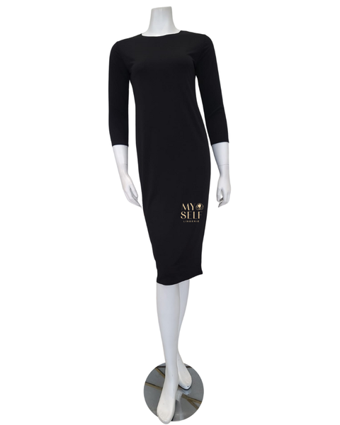 Undercover Waterwear MRS-L-B Black Layering Shell Dress myselflingerie.com