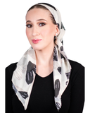 Tie Ur Knot Love Scarf Adjustable Pre-Tied Bandanna with Full Non Slip Grip