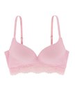 Dorina D001304 Lottie Soft Pink Molded Wire Free Bralette myselflingerie.com