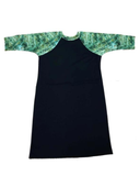 Undercover Waterwear R22-LD-GREEN Green Marble Sleeve Swim Dress myselflingerie.com