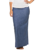 Undercover Waterwear BSB-LS Basic A Line Denim Maxi Swim Skirt myselflingerie.com