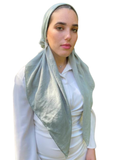 Scarf Bar Classic Solid Key Lime Pre-Tied Bandanna with Full Grip