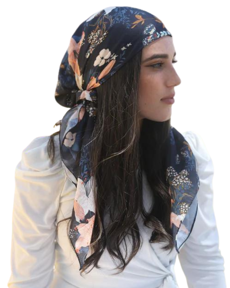 Scarf Bar Floral Night Out Square Scarf myselflingerie