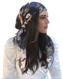 Scarf Bar Floral Night Out Square Scarf myselflingerie.com