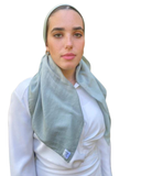 Scarf Bar SB Key Lime Premium Solid Square Scarf myselflingerie.com