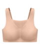 Glamorise 1066 Cafe No Bounce Camisole Sports Wire Free Bra myselflingerie.com