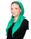 Tie Ur Knot Terry Bottega Green Adjustable Pre-Tied Bandanna myselflingerie.com