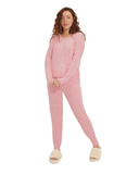 UGG Clay Pink Hearts Jersey Birgit Pajamas Set II