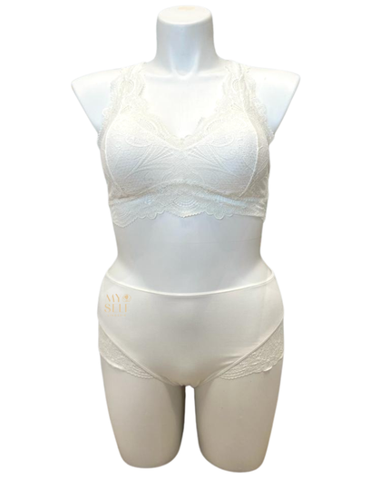 Fleur't 612 + 606 Chantilly Belle Opoque Bralette & Panty Set myselflingerie.com