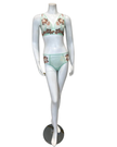 Cosabella MAASA1321 + 0741 Lagoon Mint Curvy Bralette & Hotpant Set myselflingerie.com
