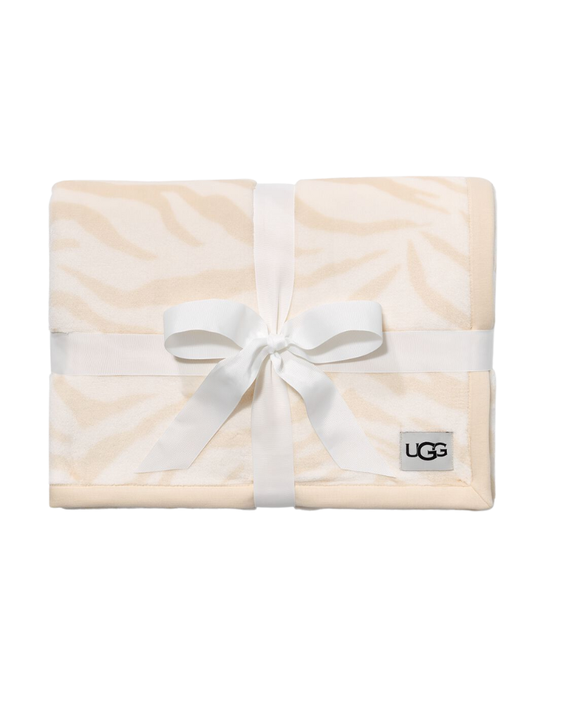 UGG 1106011 White Zebra Duffield Throw II