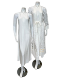 Rya Collection Ivory Charming Gown & Robe Set