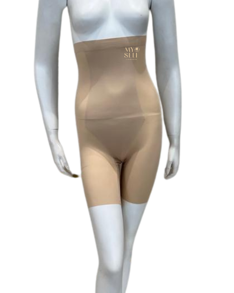 Body Beautiful 1343 Nude Extra Hi Waisted Shaper with Legs myselflingerie.com