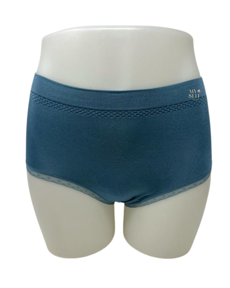 Wacoal 875374 Bluestone B-Smooth Seamless Full Brief with Lace myselflingerie.com