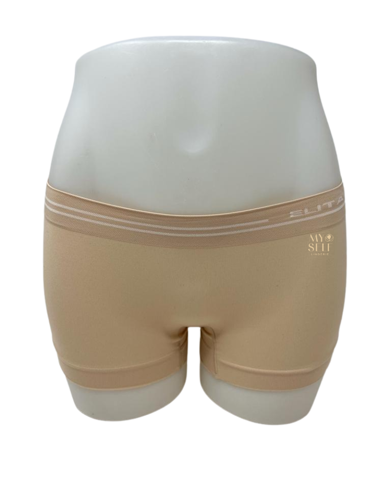 Elita ELS816 Nude Beige Seamless Boyshort myselflingerie.com