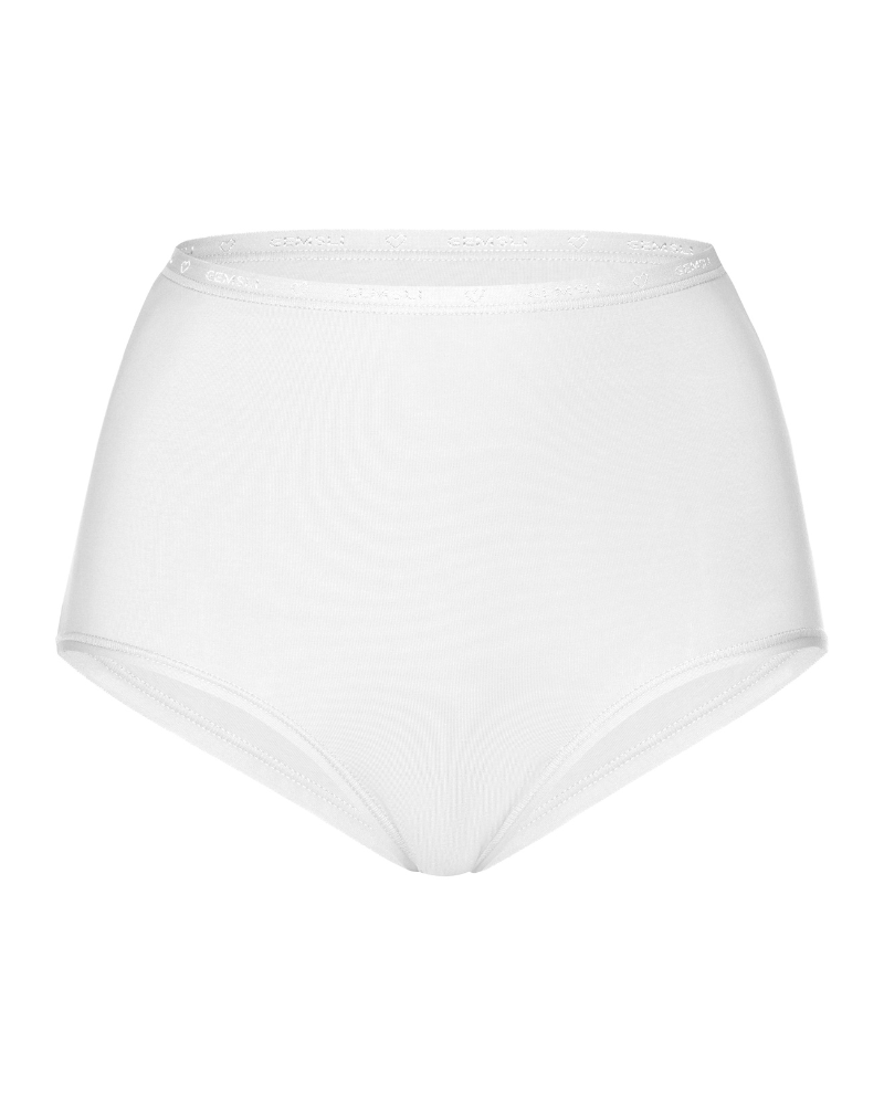Gemsli 3323 Organic Cotton White Briefs 3 Pk myselflingerie.com