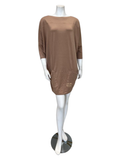 H23 Camel Modal Lounger Nightshirt with Pockets