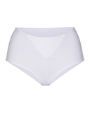 Gemsli 3327 Mesh Insert with Pocket Organic Cotton White Briefs 3 Pk myselflingerie.com