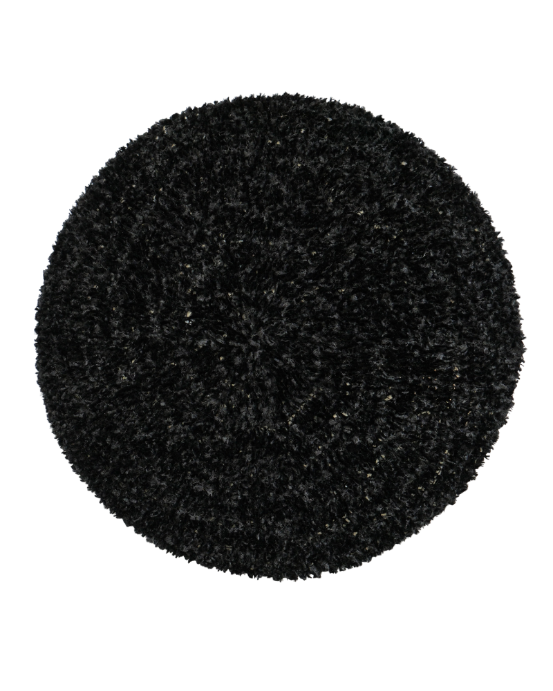 Lizi Headwear CONMBL Solid Black Medium Unlined Chenille myselflingerie.com