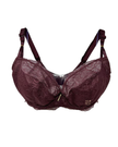 Chantelle 13L1 Prune Waltz Lace Underwire Bra myselflingerie.com