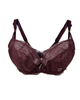 Chantelle 13L1 Prune Waltz Lace Underwire Bra myselflingerie.com