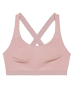 Btemptd 910405 B.active Blush Pink Sport Wire Free Bralette myselflingerie.com