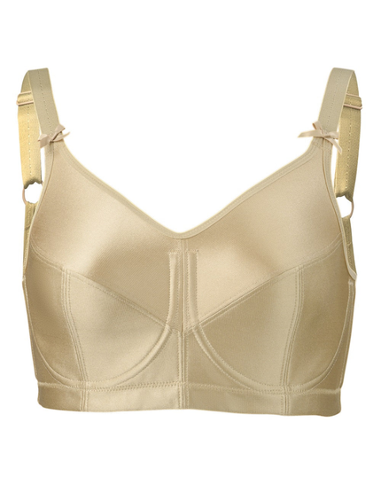 Abergele C004P Nude Shapermint Minimizer Padded Underwire Bra myselflingerie.com