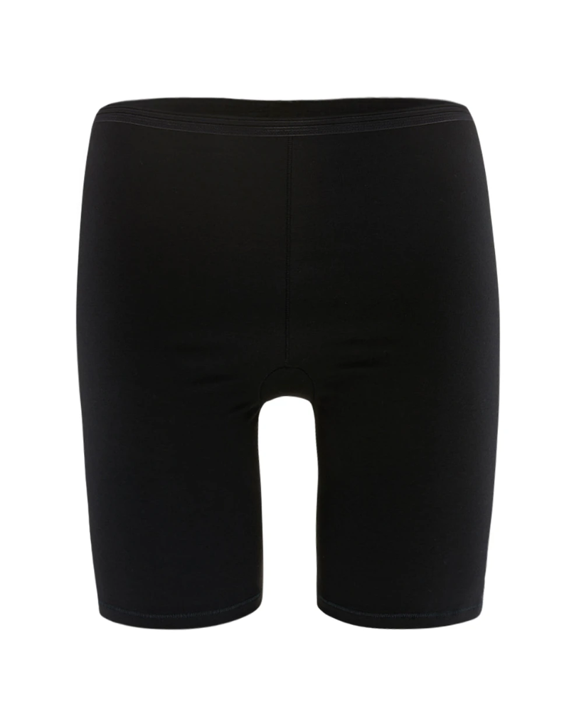 Calida 26024 #992 Black Comfort Cotton Boyshort Pants Long Leg myselflingerie.com