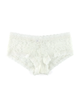 Hanky Panky 771201 Marshmallow Daily Lace Boyshort myselflingerie.com