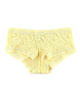 Hanky Panky 4812 Shortcake Yellow Signature Lace Boyshort myselflingerie.com