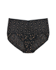 Hanky Panky 7J2121X Black/Praline X Dye Leopard Retro V-Kini Plus Size myselflingerie.com