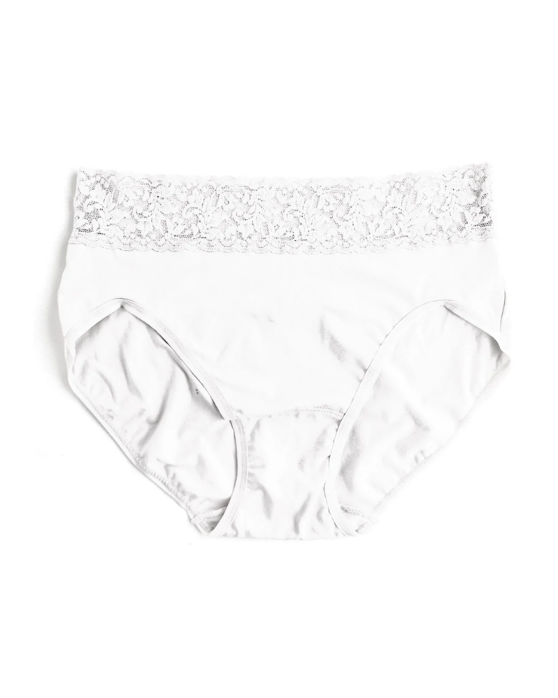 Hanky Panky 892461 White Supima Cotton French Brief myselflingerie.com