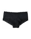 Hanky Panky 891281 Black Cotton Boyshort myselflingerie.com