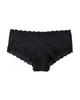Hanky Panky 891281 Black Cotton Boyshort myselflingerie.com