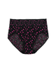 Hanky Panky 7J2461 Black/Tulip Pink X Dye Leopard French Brief myselflingerie.com