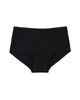 Hanky Panky 721284 Black PlayStretch Cotton Blend Boyshort myselflingerie.com