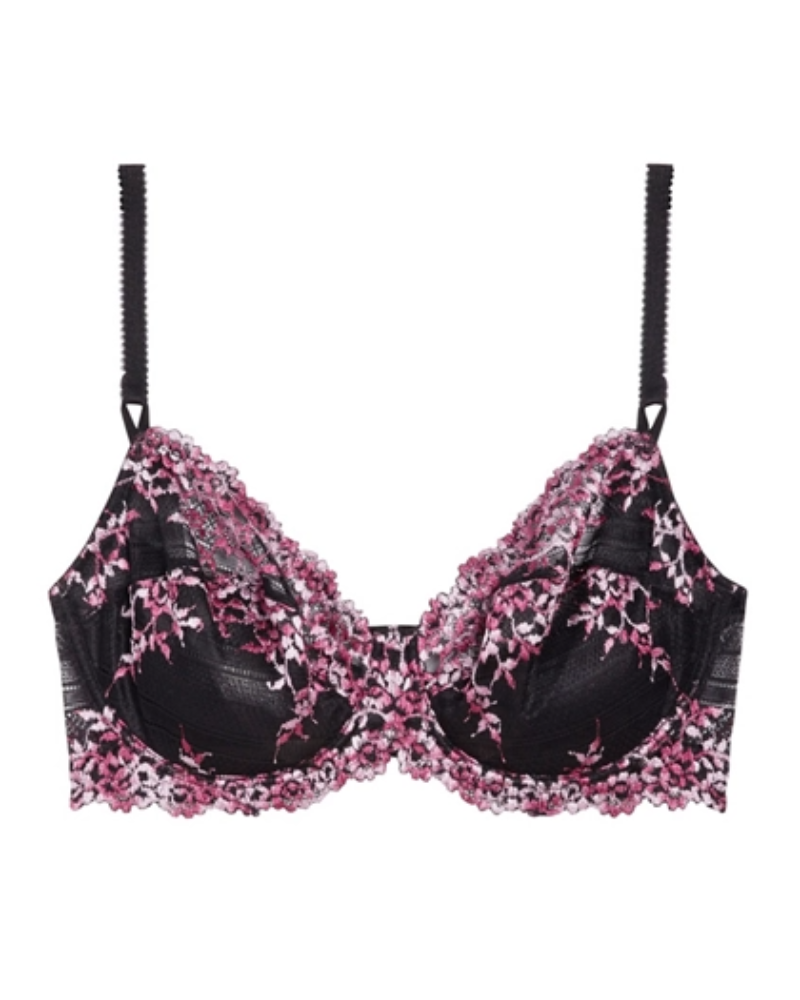 Wacoal Embrace Lace Underwire Bra 65191, Up To Ddd Cup In Blackberry Multi  | ModeSens