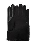 UGG Black Sheepskin Gloves with Zipper