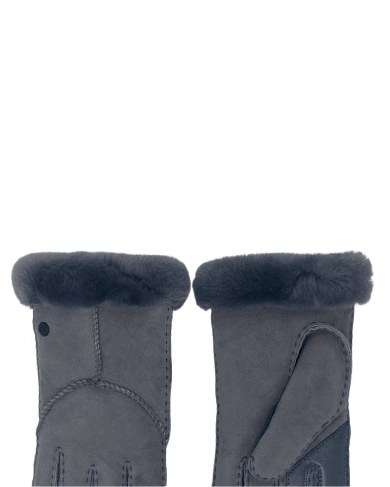 UGG 21620 Metal Sheepskin Whipstitch Gloves myselflingerie.com