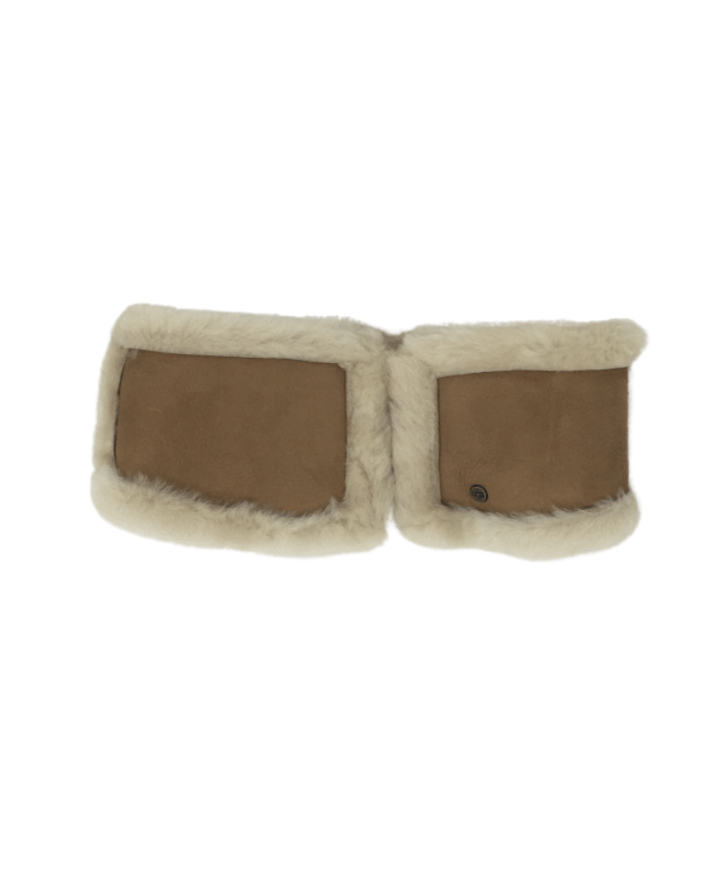 UGG 20032 Chestnut Suede and Sheepskin Headband myselflingerie.com