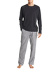 UGG 1106629 Men's Steiner Pajamas Set in Gift Box Black / White Check myselflingerie.com