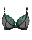 Freya AA401602 Black Show Off Plunge Underwire Bra myselflingerie.com