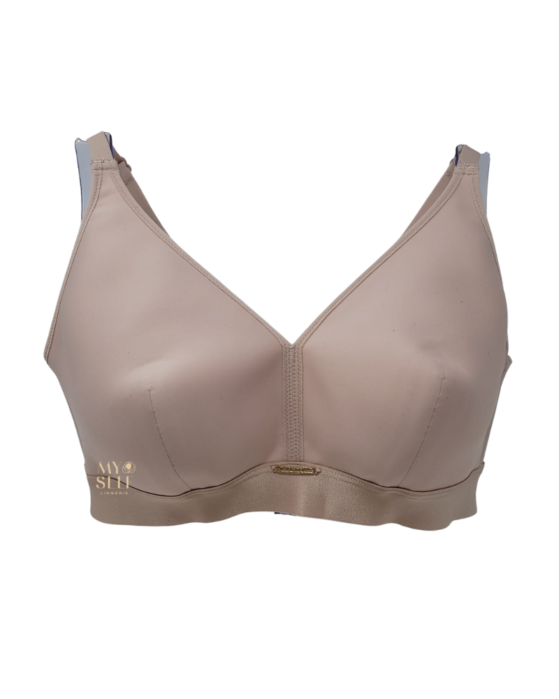 Chantelle 15N2 Nude Rose Bare Essential Lightweight Wire Free Spacer Bra myselflingerie.com