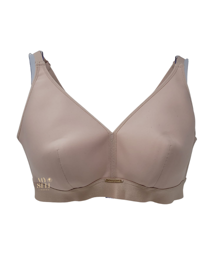 Chantelle 15N2 Nude Rose Bare Essential Lightweight Wire Free Spacer Bra myselflingerie.com