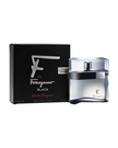 Salvatore Ferragamo F by Ferragamo Black Men's Eau deToilette 3.4 Oz