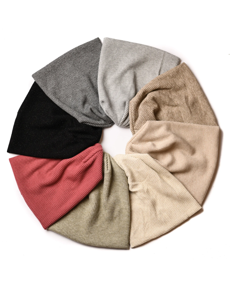 Nicsessories WSB Waffle Shimmer Beanie AW23 myselflingerie.com