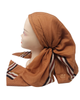 Lizi Headwear OBVSPRU Rust Sport Stripe Open Back Bandanna with Full Grip myselflingerie.com