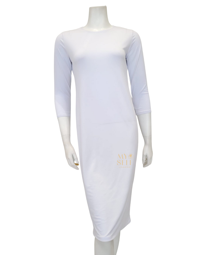 Undercover Waterwear MRS-L-B White Layering Shell Dress myselflingerie.com