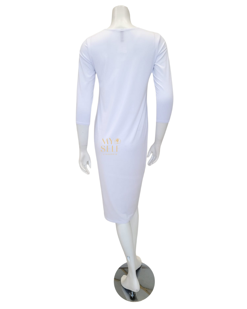 Undercover Waterwear MRS-L-B White Layering Shell Dress myselflingerie.com